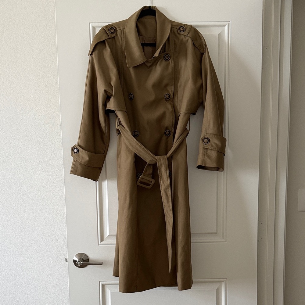 Oversized Trench Coat (S/M)